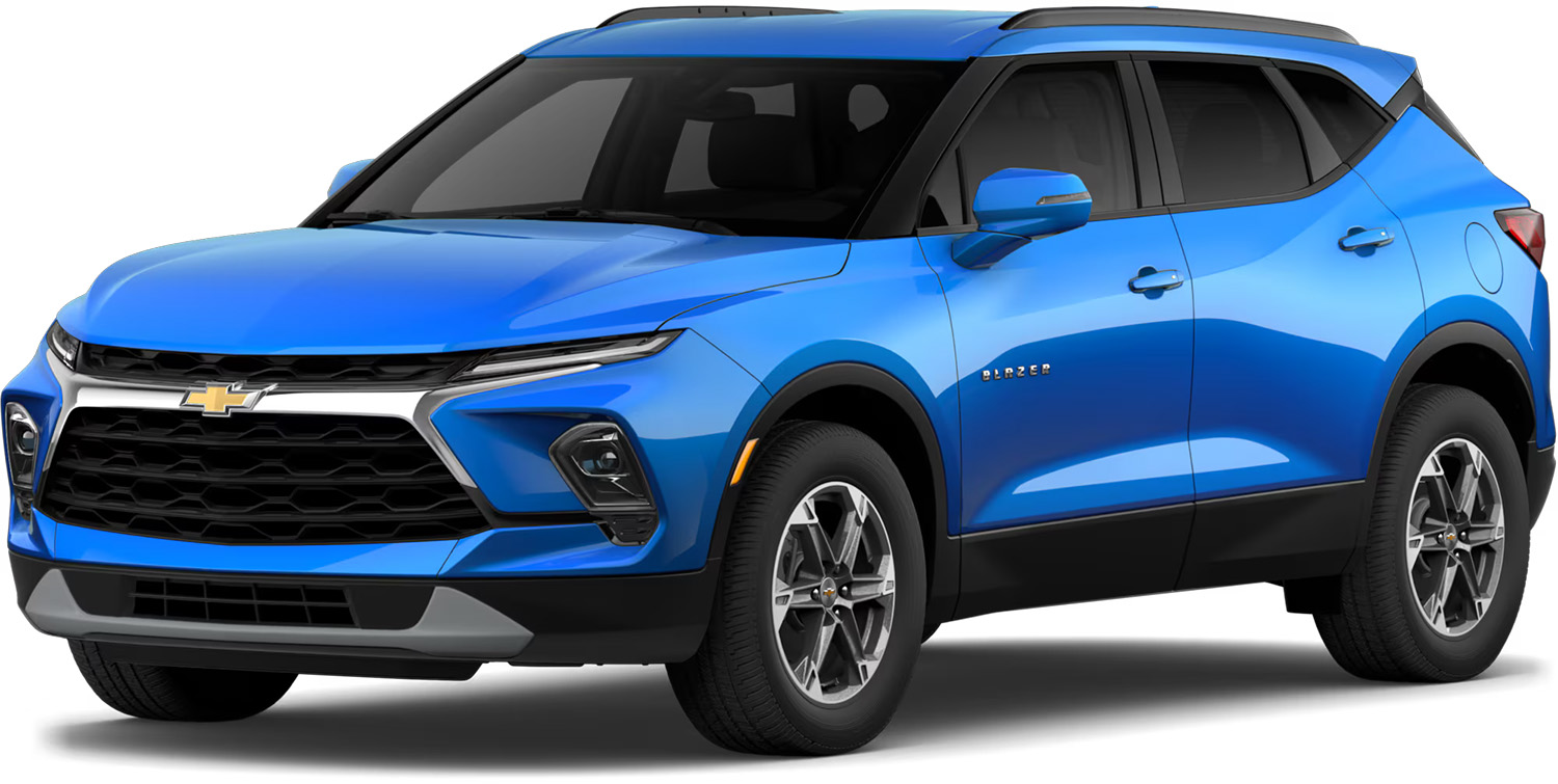 2026 Chevrolet Blazer 3LT Image with a white background.