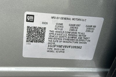 2027 Chevrolet Bolt LT