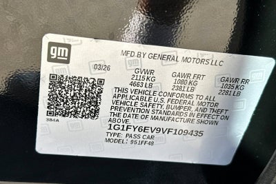2027 Chevrolet Bolt LT