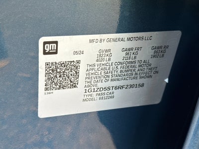 2024 Chevrolet Malibu LT 1LT