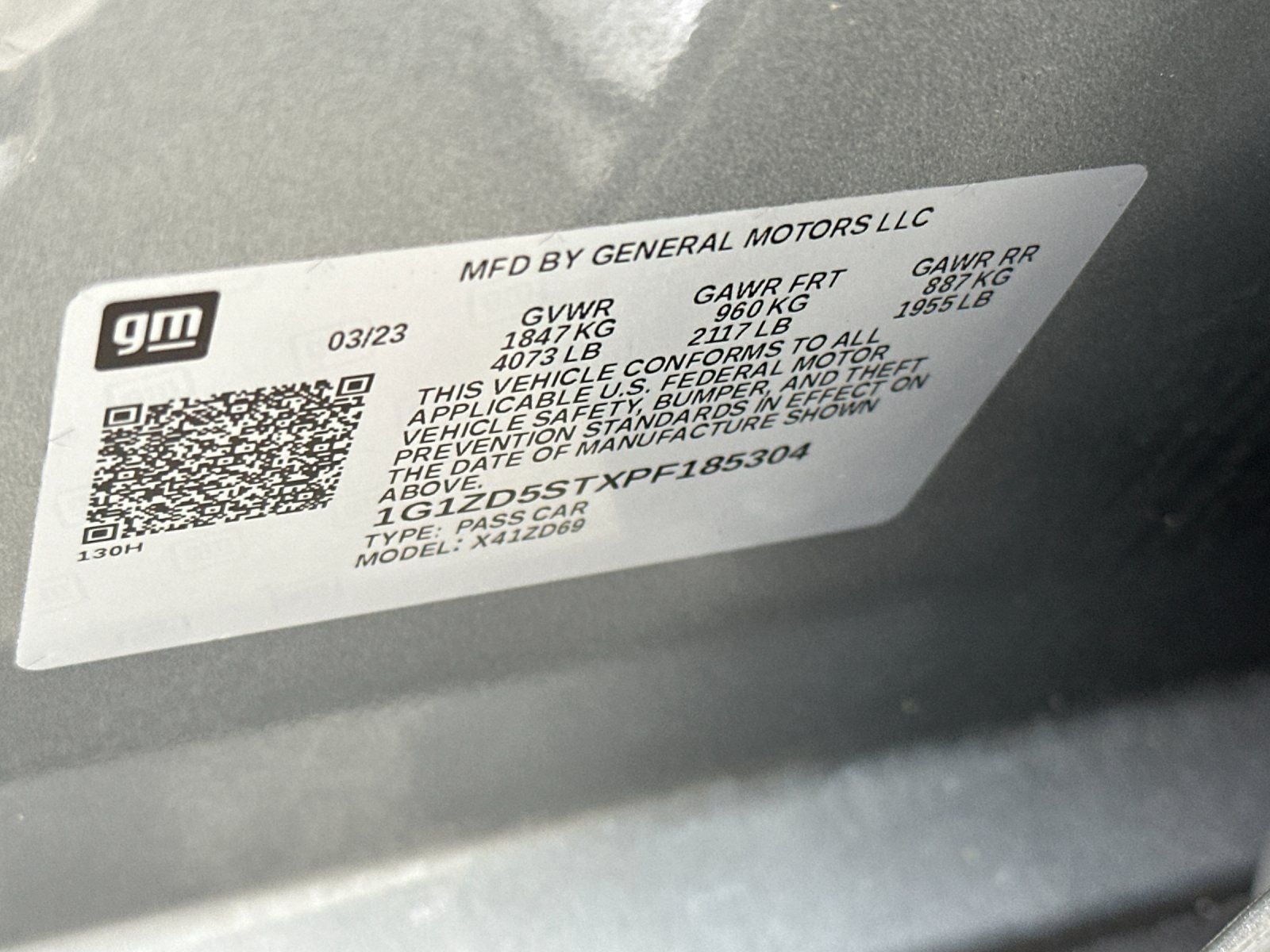 2023 Chevrolet Malibu LT 1LT