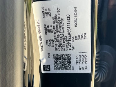 2025 Chevrolet Colorado Trail Boss