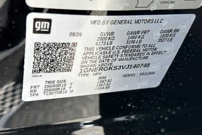 2027 Chevrolet Traverse LT