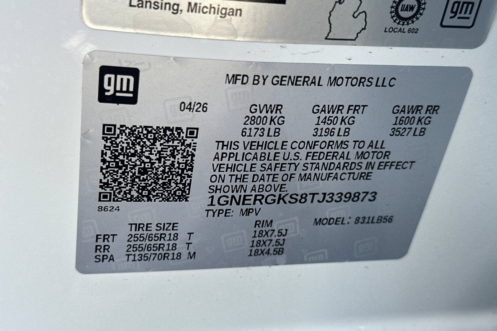 2026 Chevrolet Traverse LT