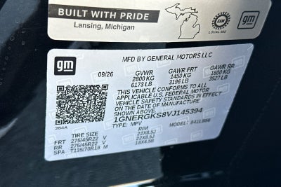 2027 Chevrolet Traverse LT