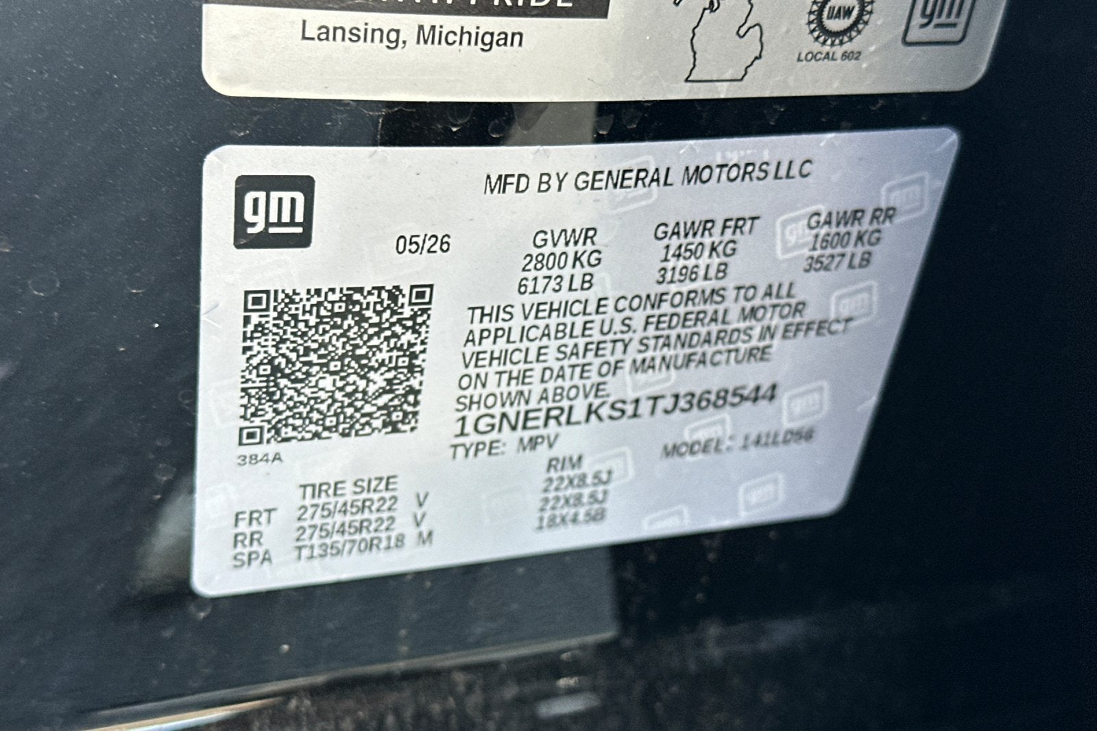 2026 Chevrolet Traverse RS