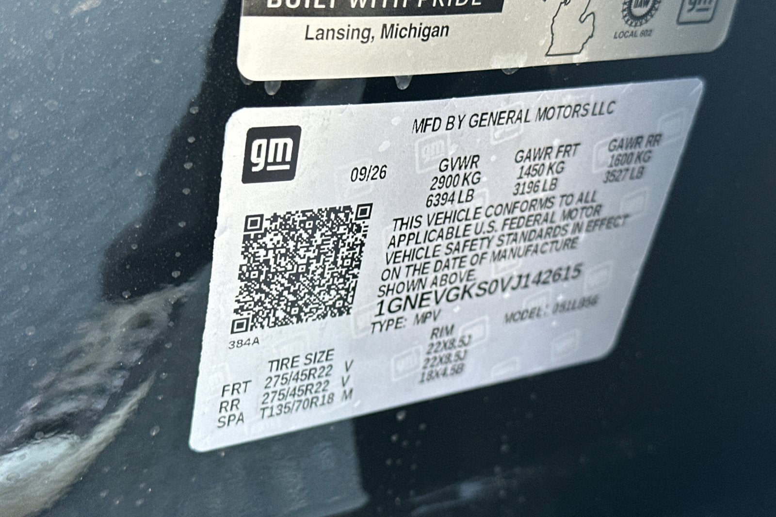 2027 Chevrolet Traverse LT