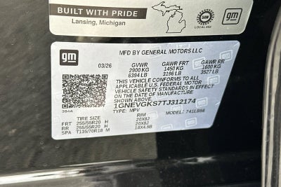 2026 Chevrolet Traverse LT