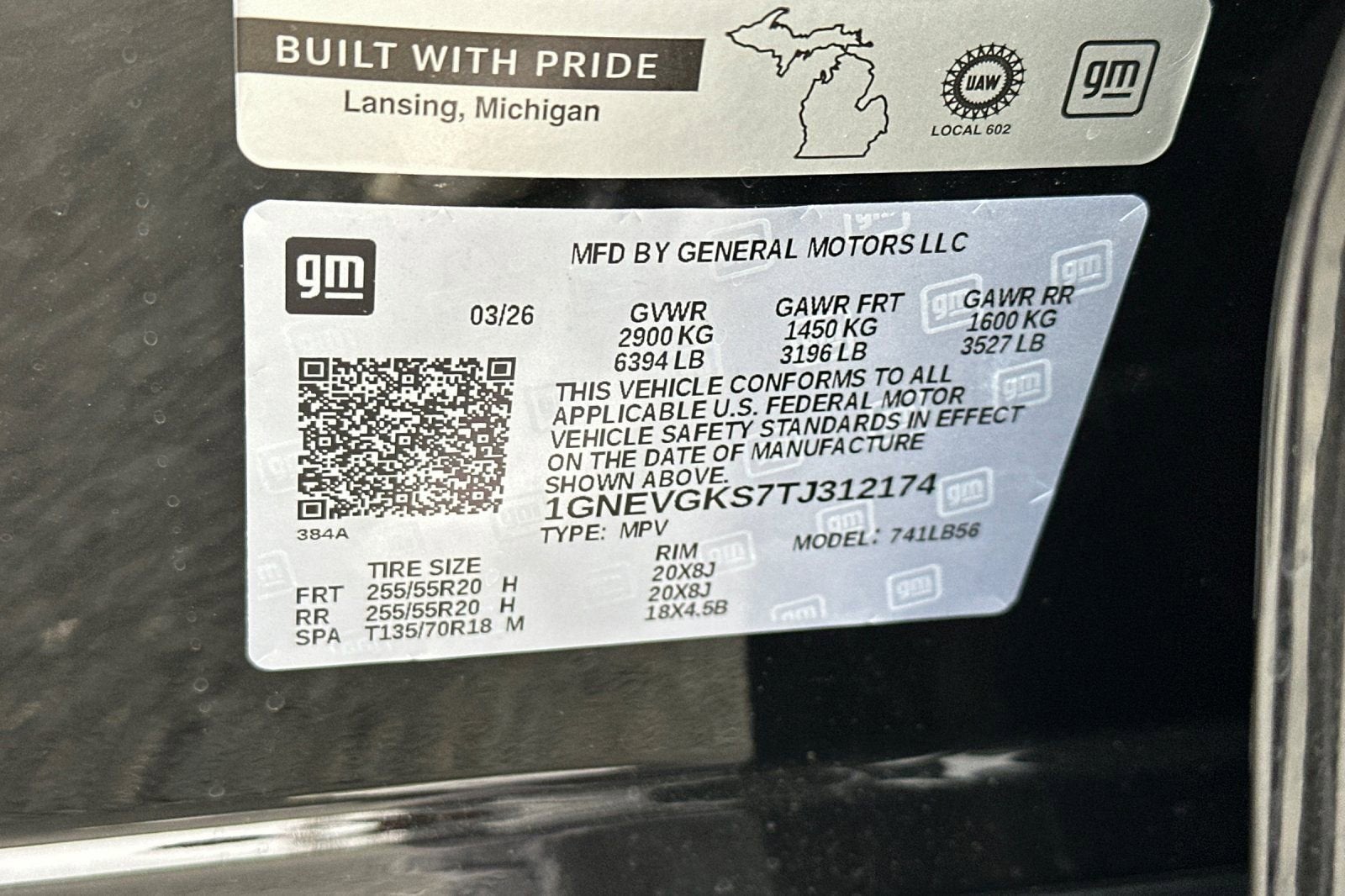 2026 Chevrolet Traverse LT