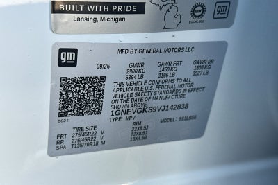 2027 Chevrolet Traverse LT