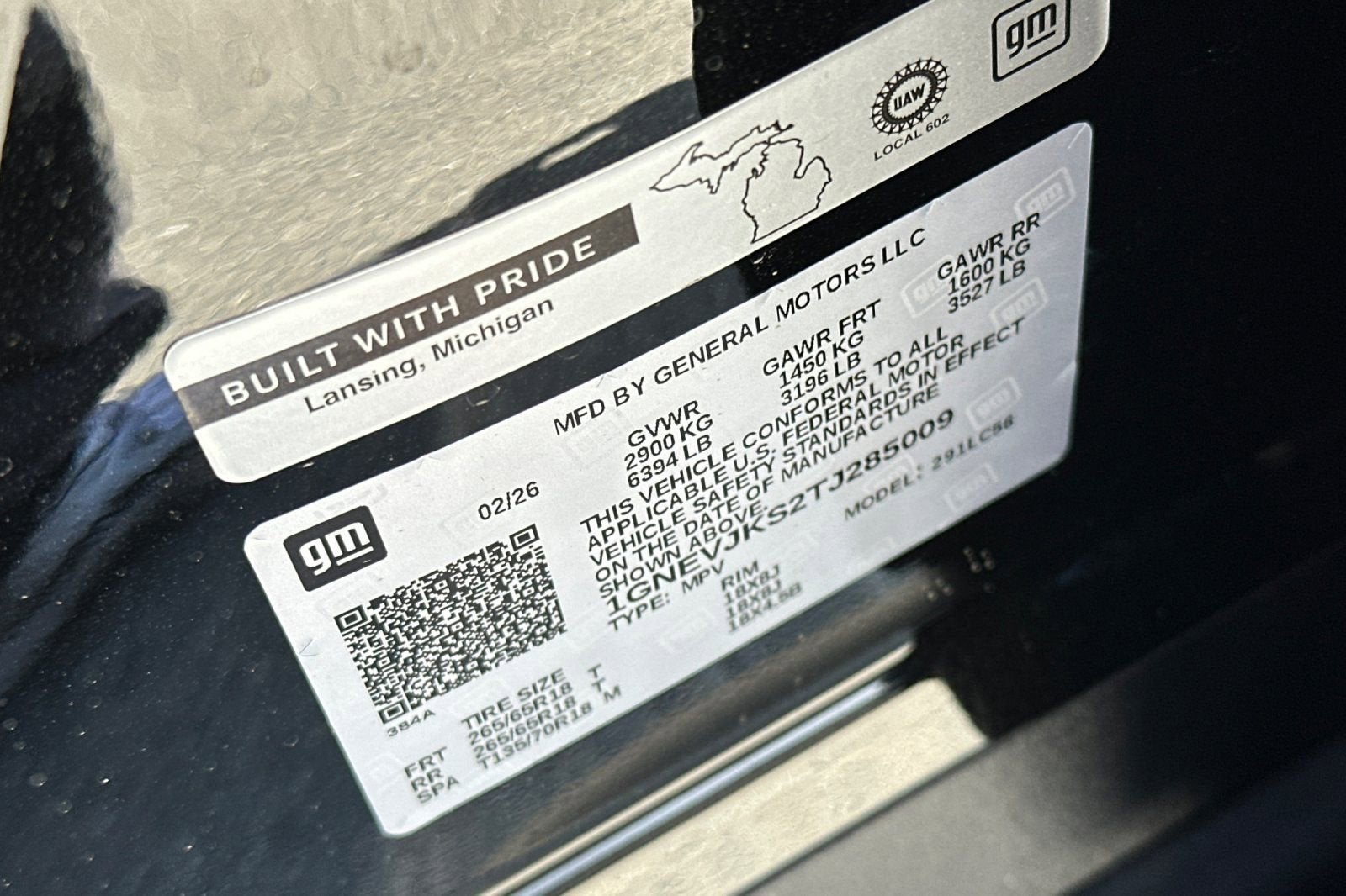 2026 Chevrolet Traverse Z71