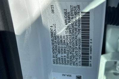 2023 Honda Accord Sedan EX