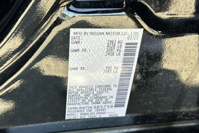 2025 Nissan Altima SV