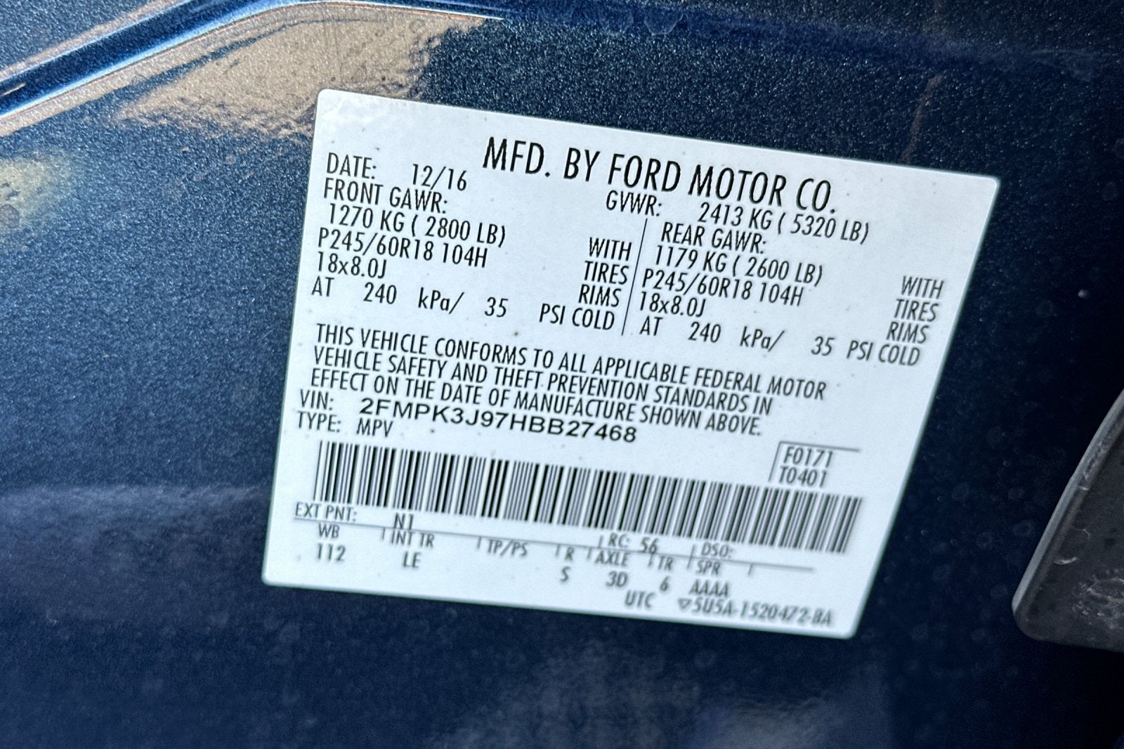 2017 Ford Edge SEL