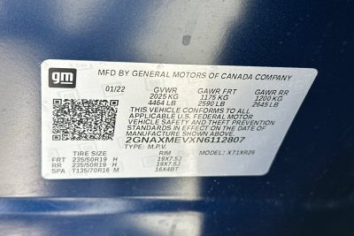 2022 Chevrolet Equinox RS