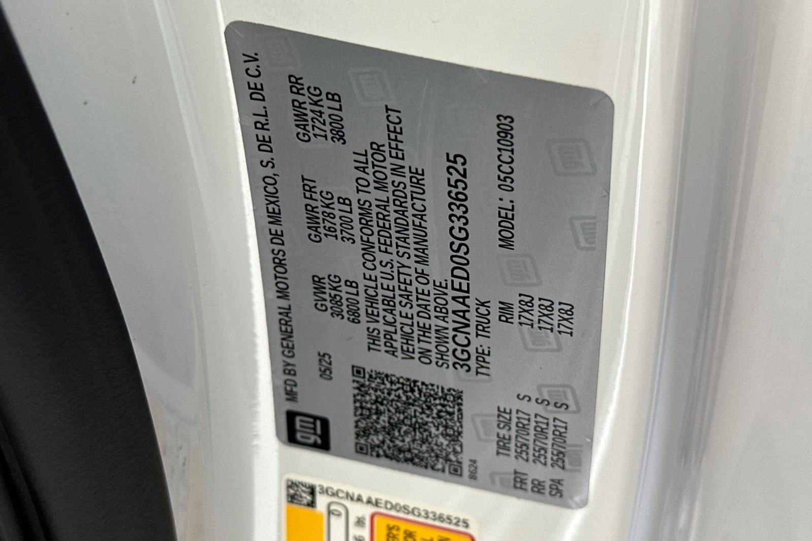 2025 Chevrolet Silverado 1500 WT