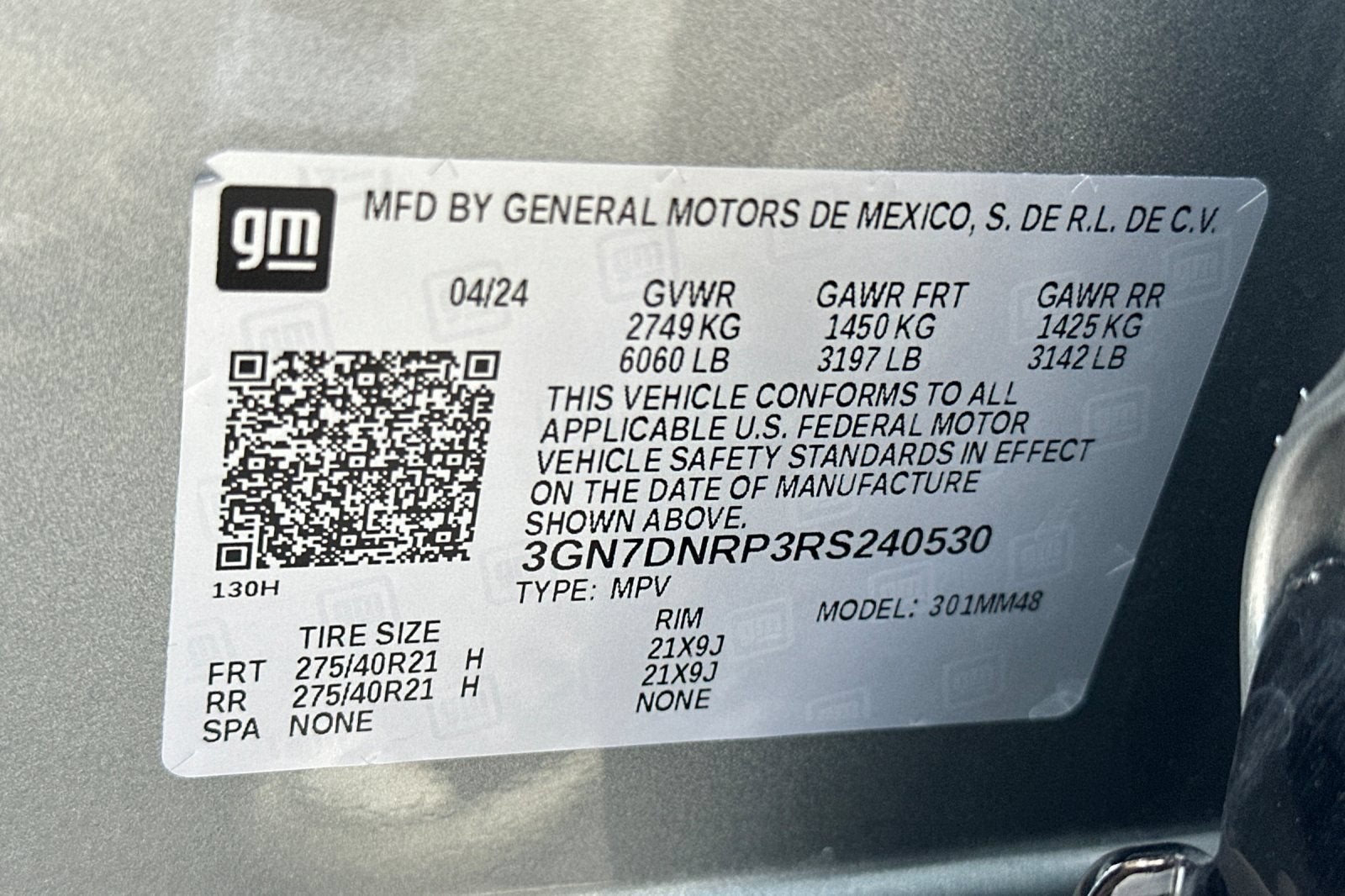 2024 Chevrolet Equinox EV RS
