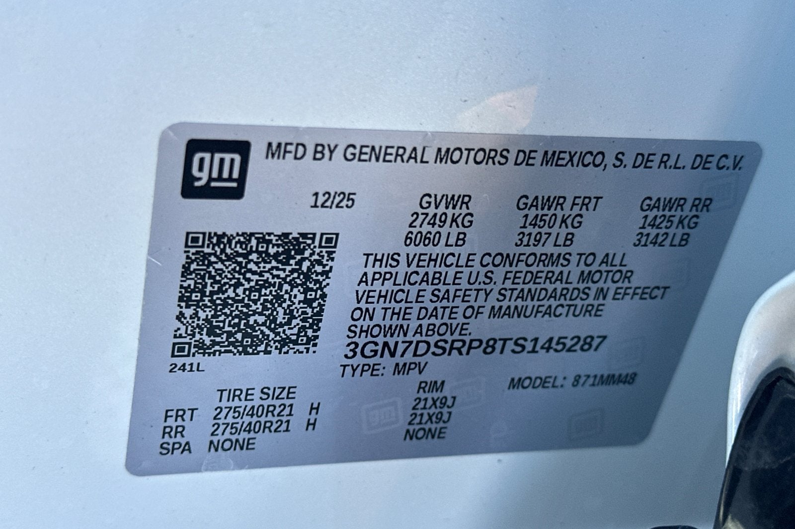 2026 Chevrolet Equinox EV RS