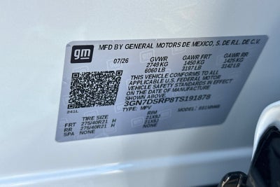 2026 Chevrolet Equinox EV RS