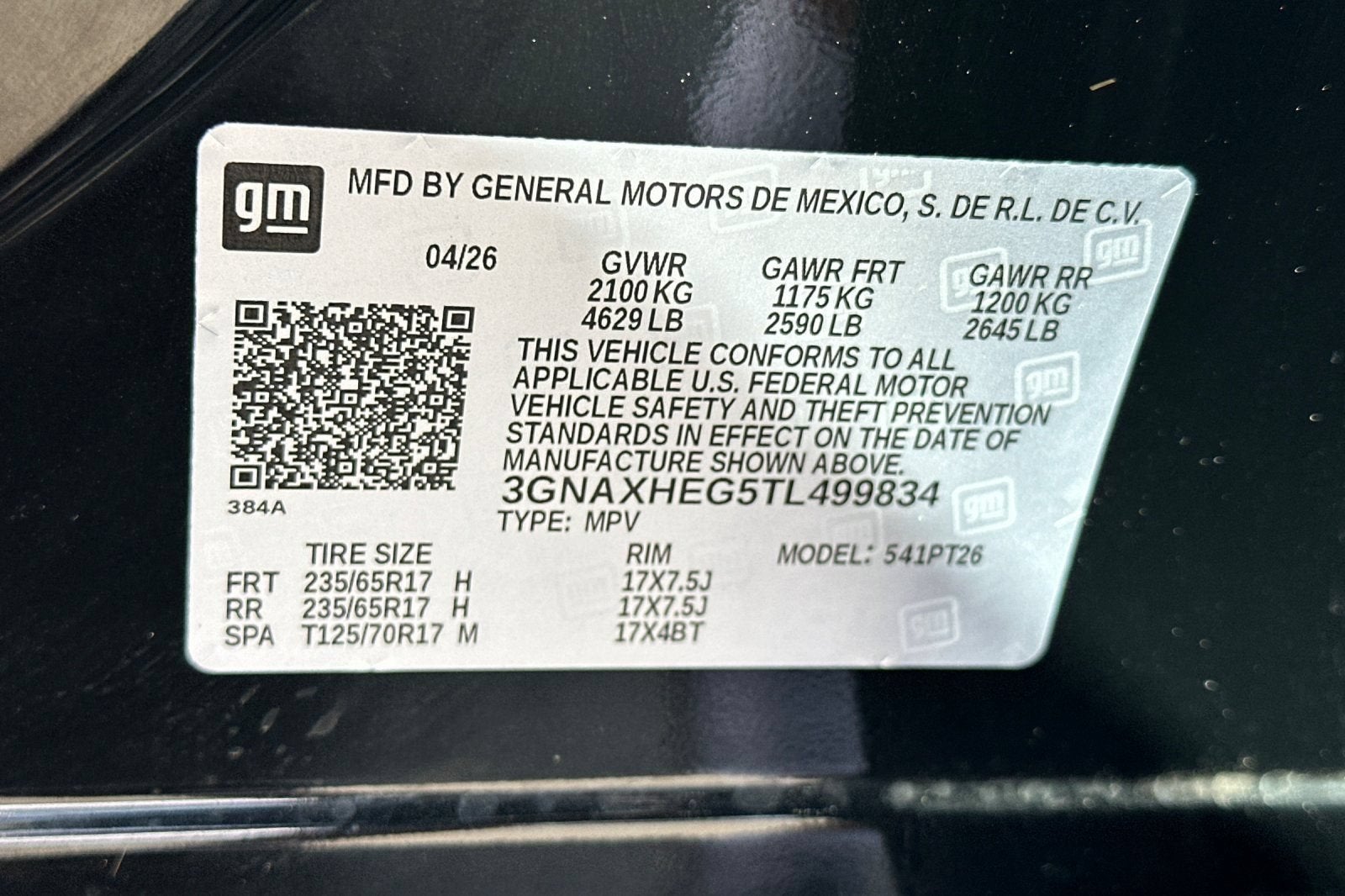 2026 Chevrolet Equinox LT