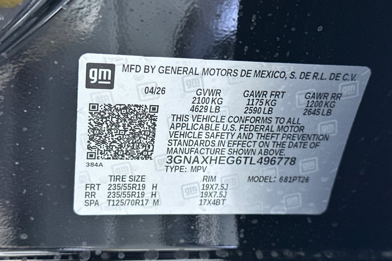 2026 Chevrolet Equinox LT