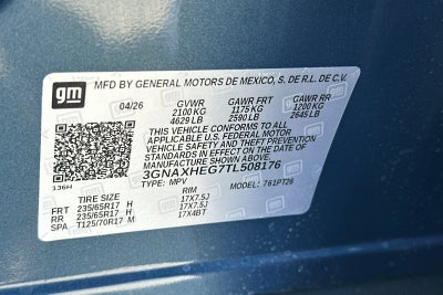 2026 Chevrolet Equinox LT