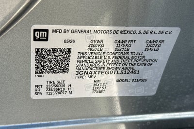 2026 Chevrolet Equinox RS