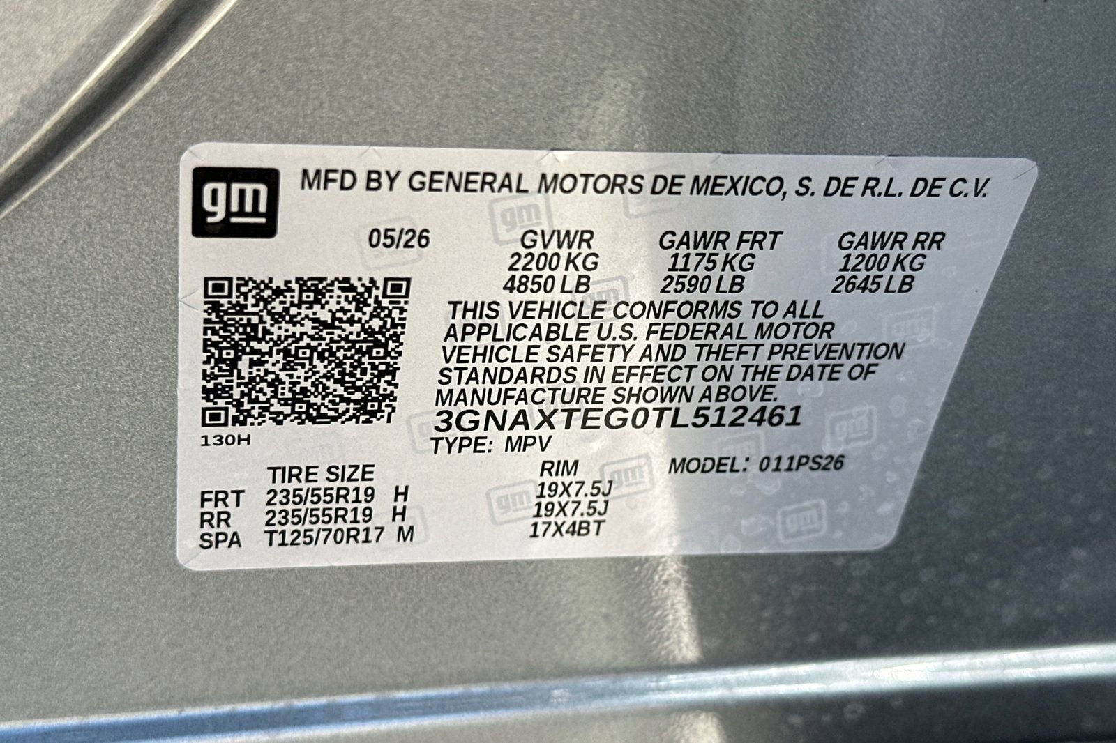 2026 Chevrolet Equinox RS