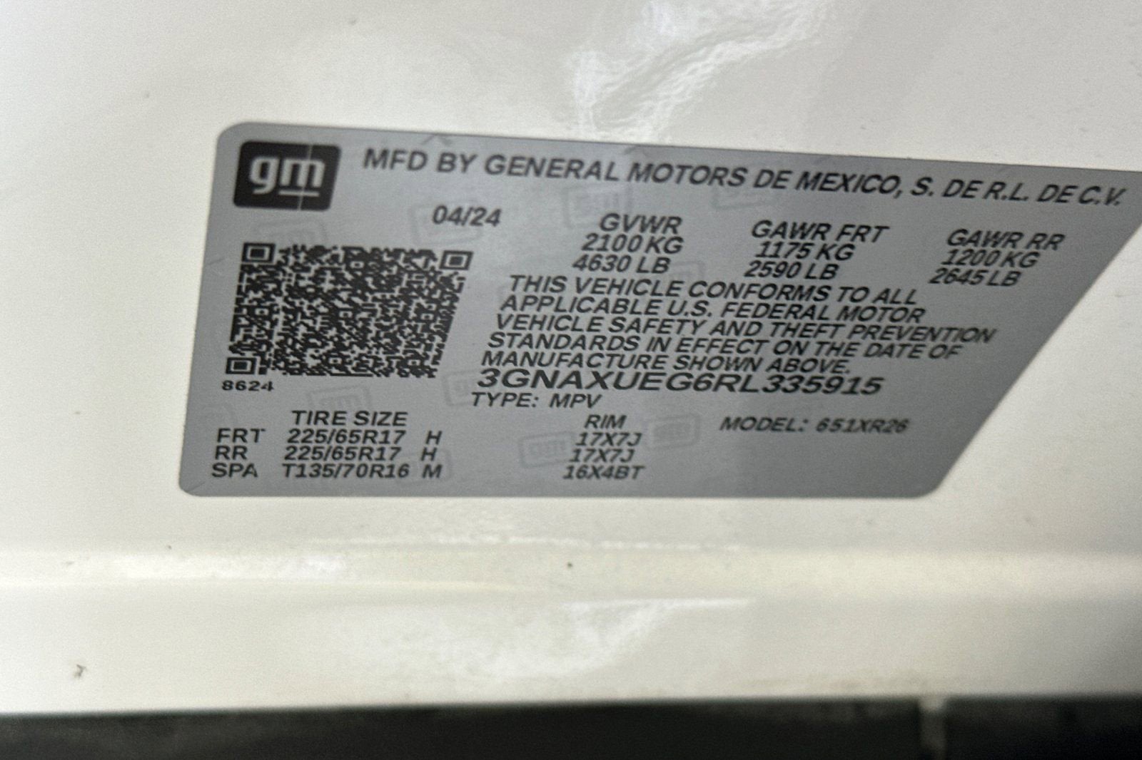 2024 Chevrolet Equinox LT
