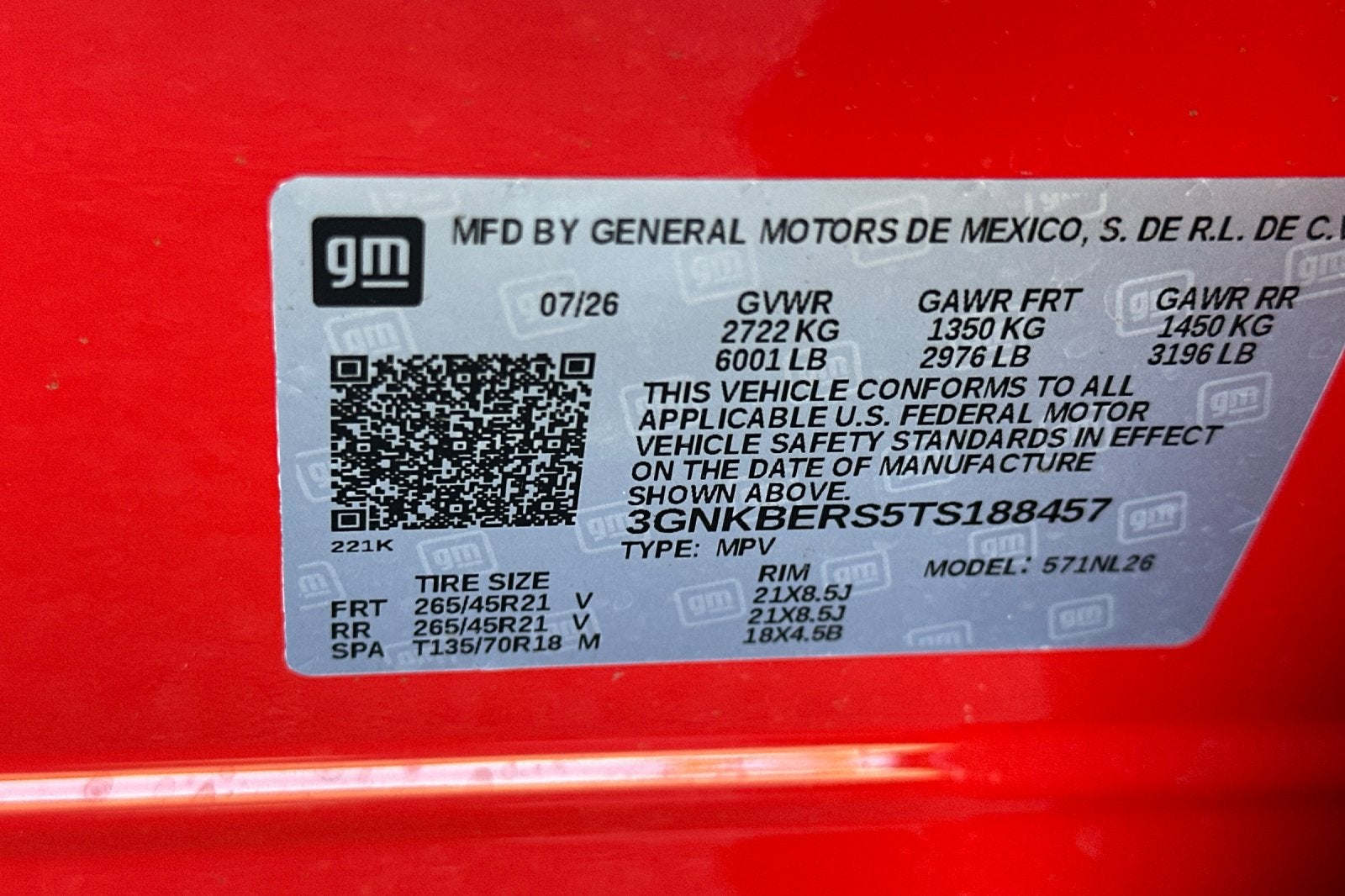 2026 Chevrolet Blazer RS