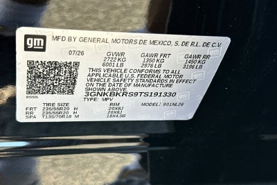 2026 Chevrolet Blazer RS