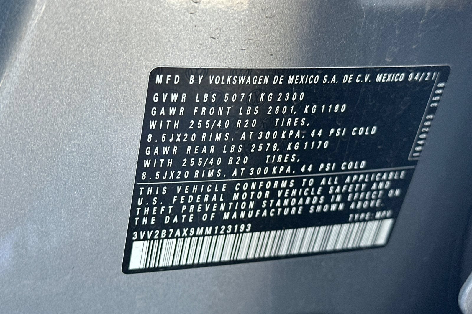 2021 Volkswagen Tiguan SE