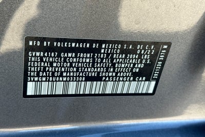 2022 Volkswagen Jetta SEL