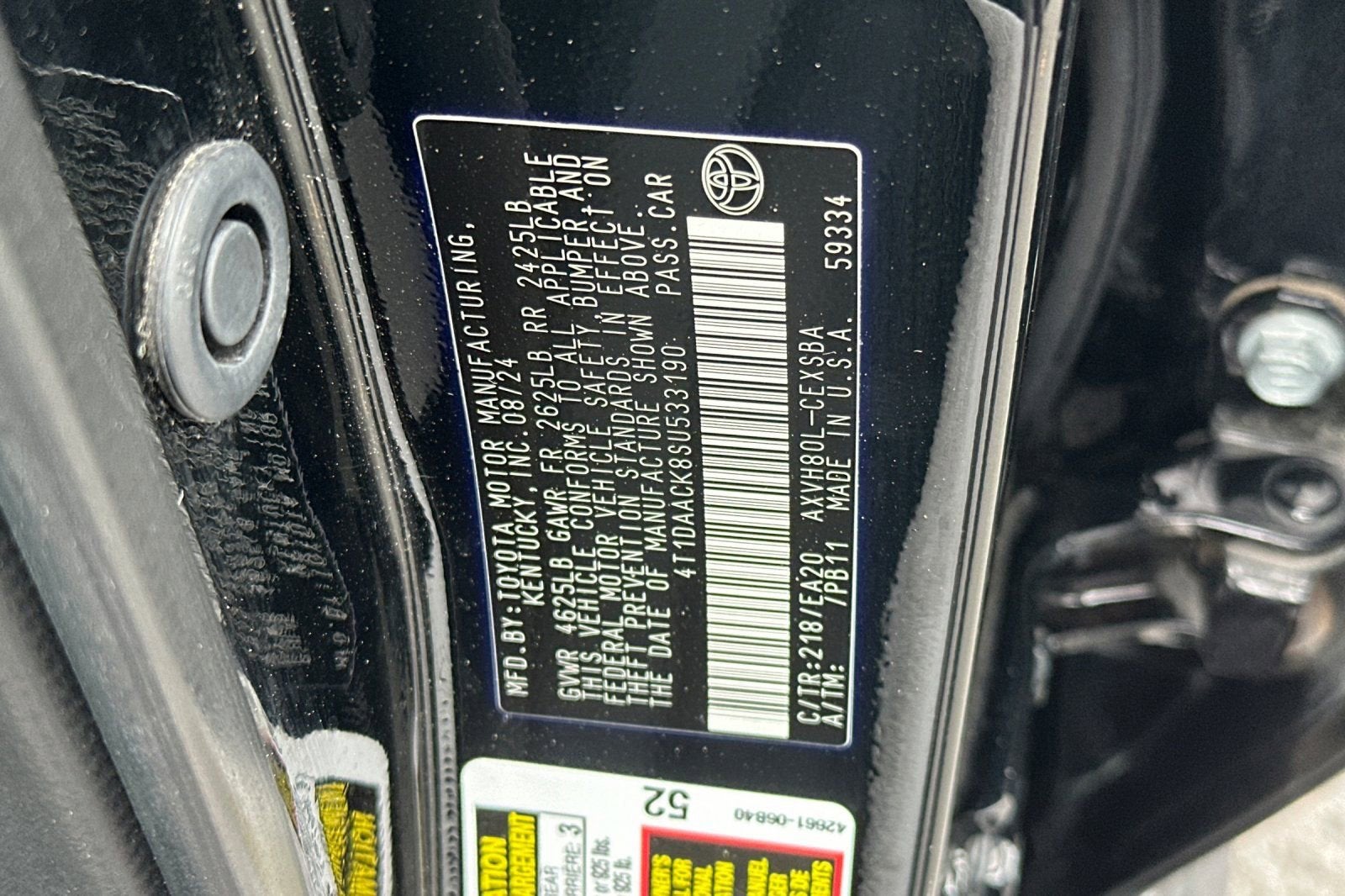 2025 Toyota Camry LE