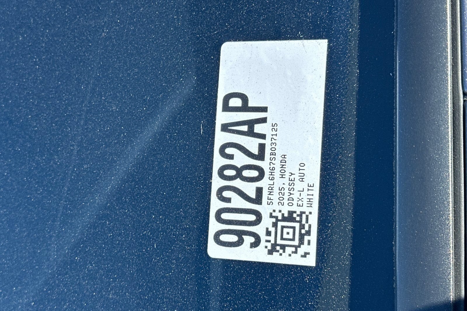 2025 Honda ODYSSEY EX-L