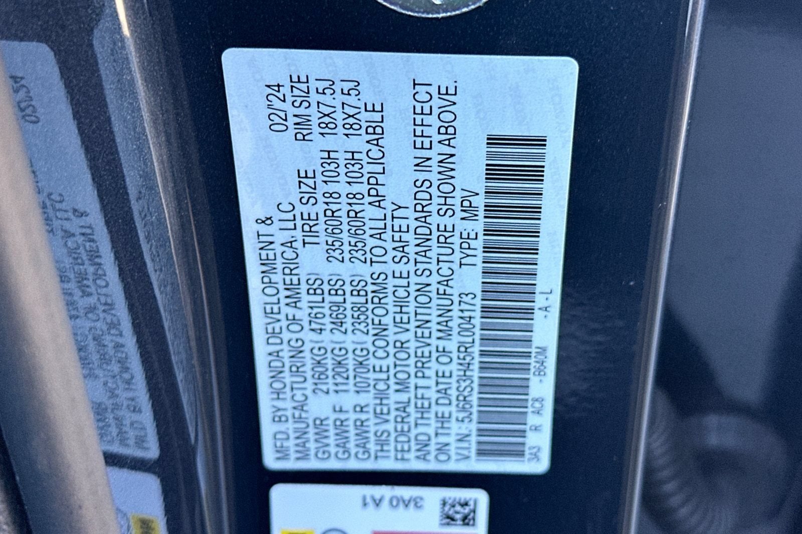 2024 Honda CR-V EX