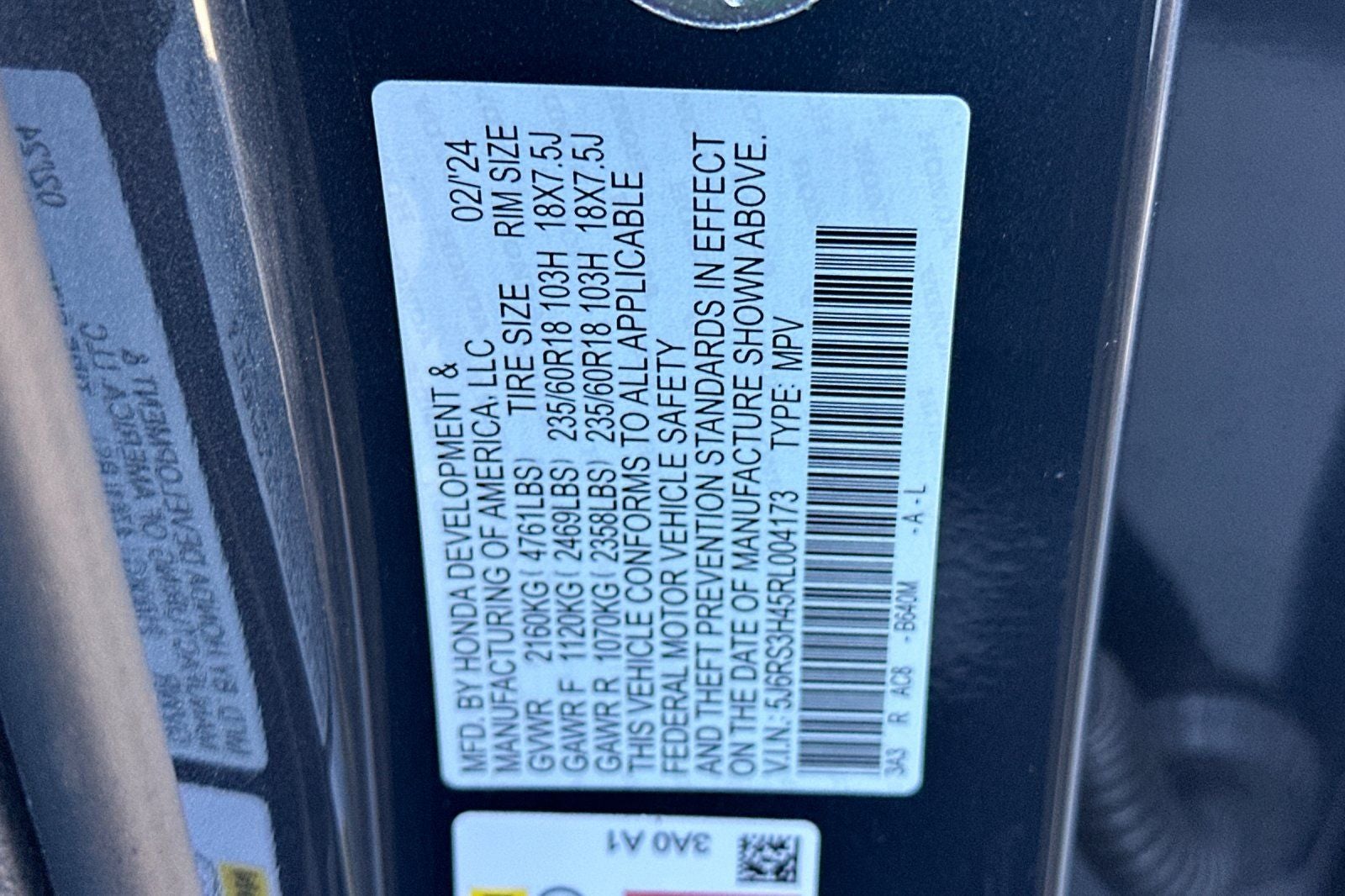 2024 Honda CR-V EX