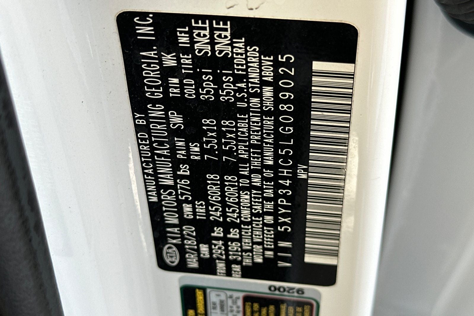 2020 Kia Telluride EX