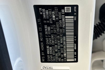 2020 Honda Clarity Plug-In Hybrid Touring