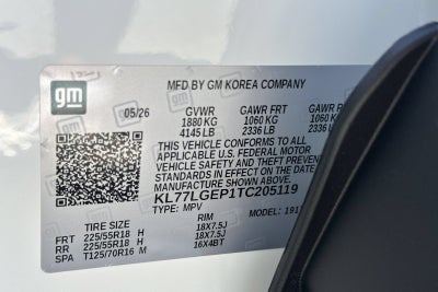 2026 Chevrolet Trax 1RS