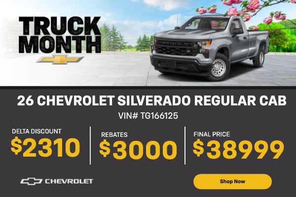 26 Silverado Regular Cab