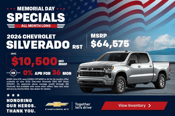 2026 SILVERADO 1500 RST 