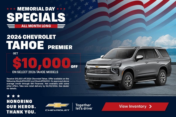2026 CHEVROLET TAHOE