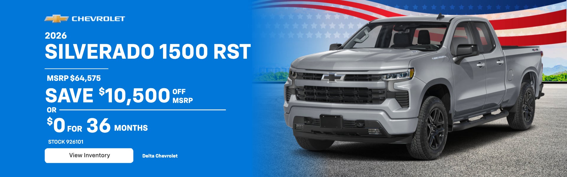 2026 SILVERADO 1500 RST 