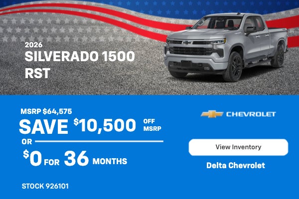 2026 SILVERADO 1500 RST 