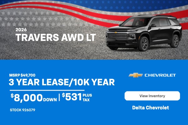 2026 TRAVERS AWD LT