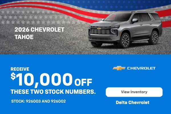 2026 CHEVROLET TAHOE